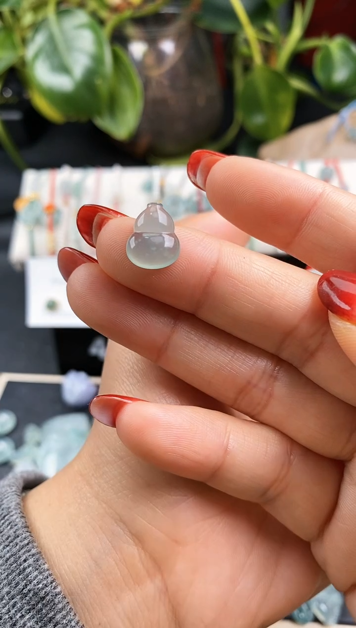 【闪购商品】翡翠戒指未镶嵌葫芦