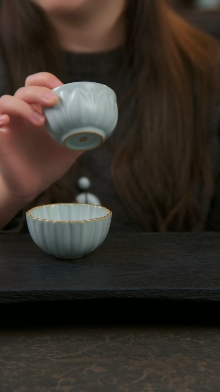 【闪购商品】杯溪客杯1+菊瓣杯1组合