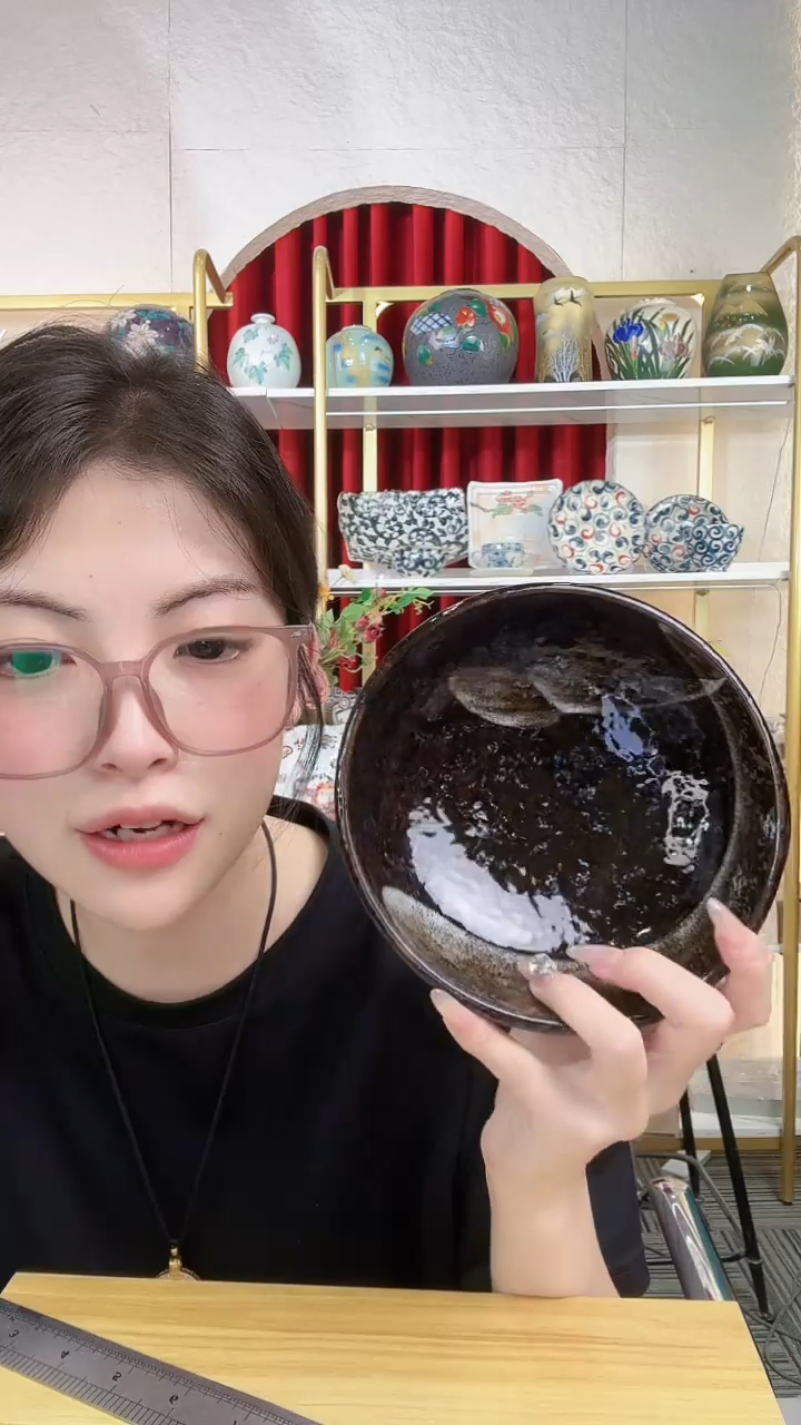 陶瓷粗陶16.5cm钵进口一个