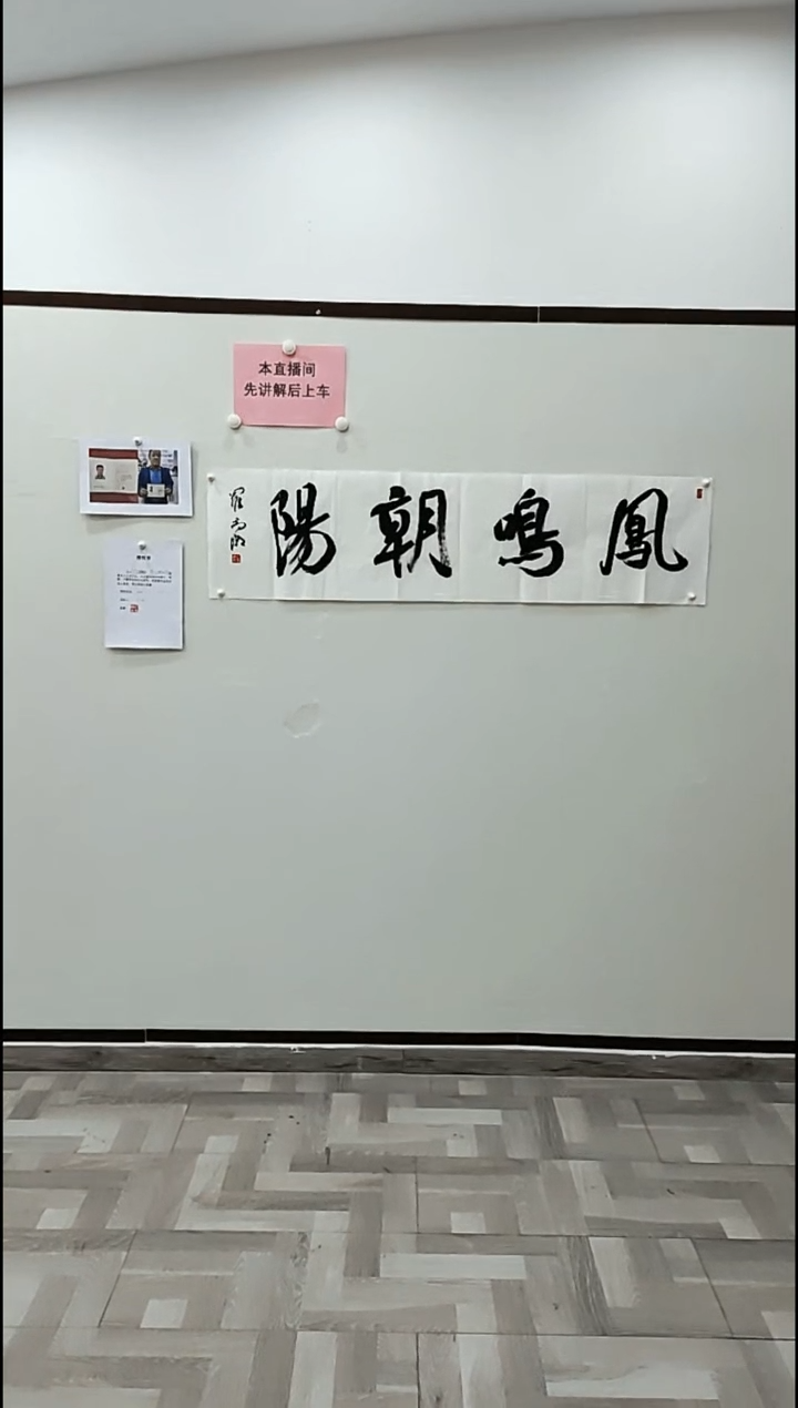 【闪购商品】书法凤鸣朝阳 4平尺 罗高潮