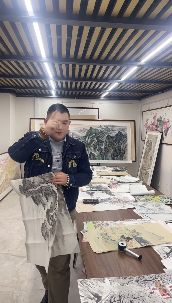 国画融易专属链接-水墨条幅