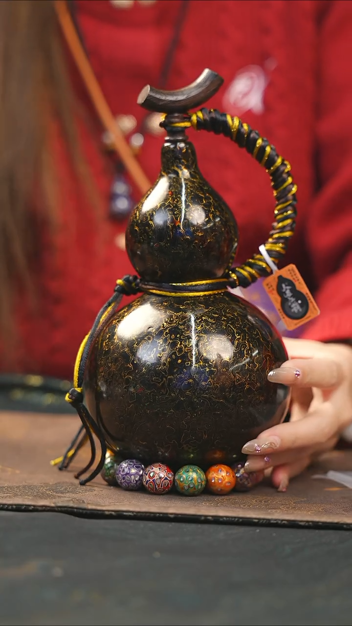 【闪购商品】WG231漆艺酒葫芦（微瑕）