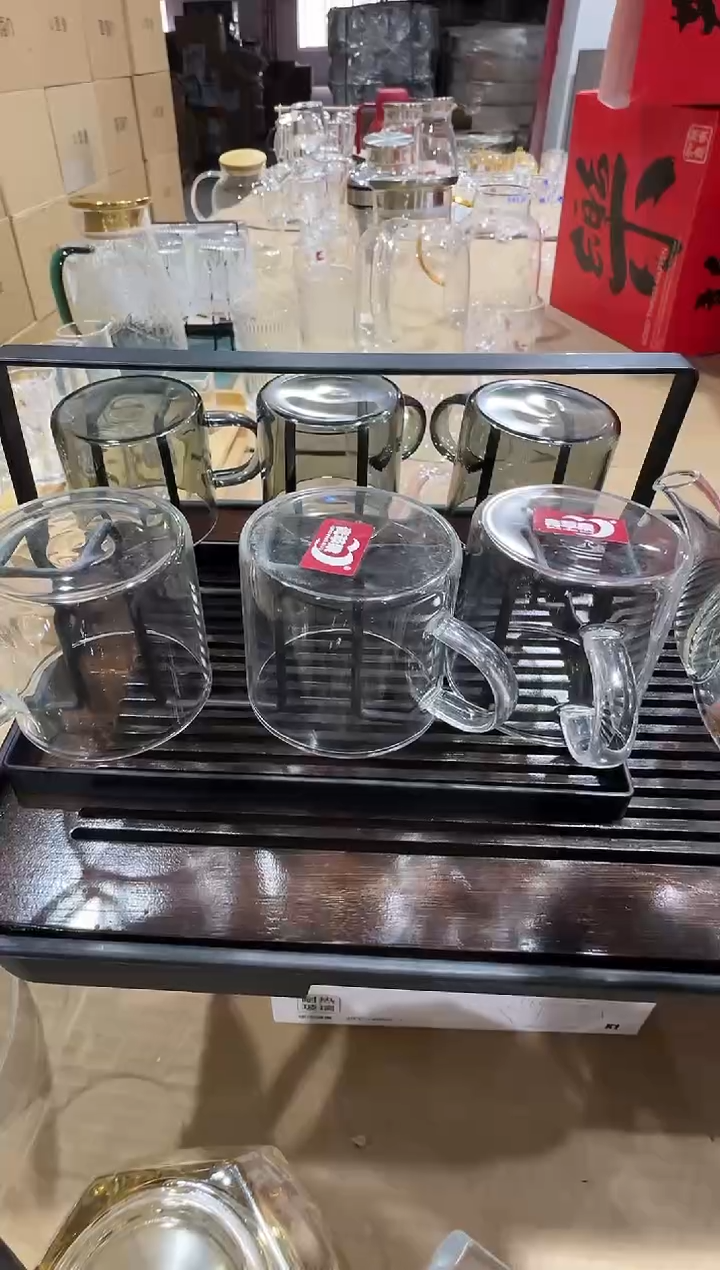 【闪购商品】水晶玻璃吸管款青苹果直播价6+杯架