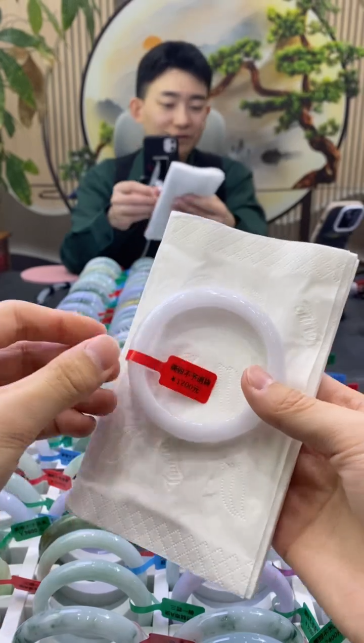 未镶嵌手镯翡翠2598