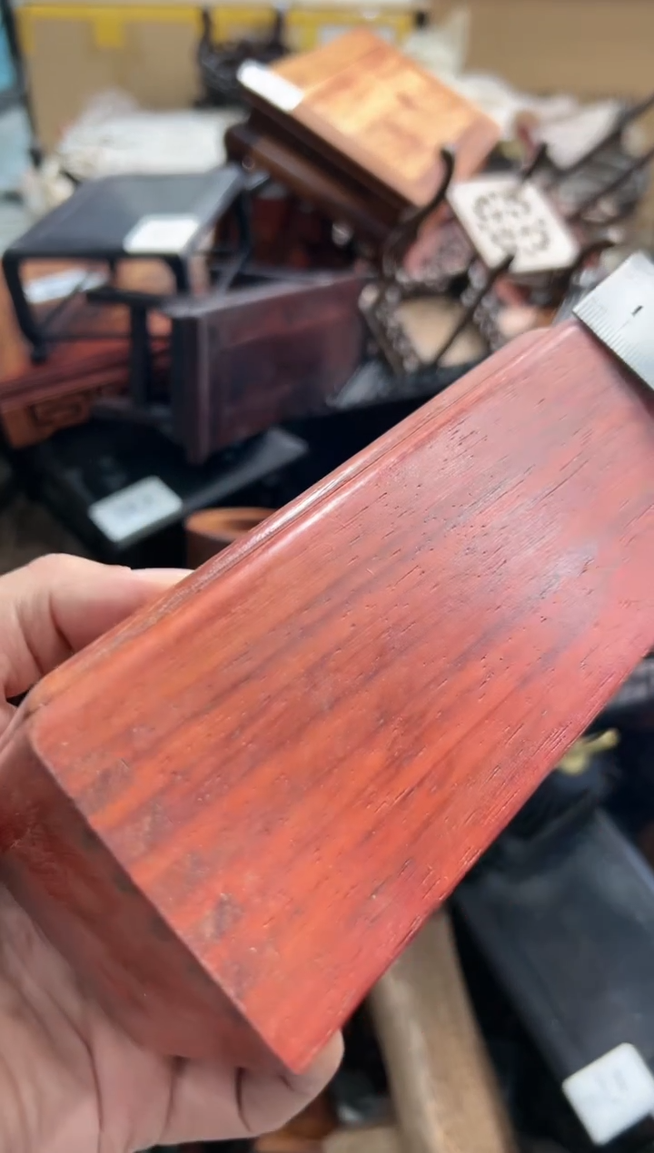 【闪购商品】木480瑕疵底座花架摆件处理