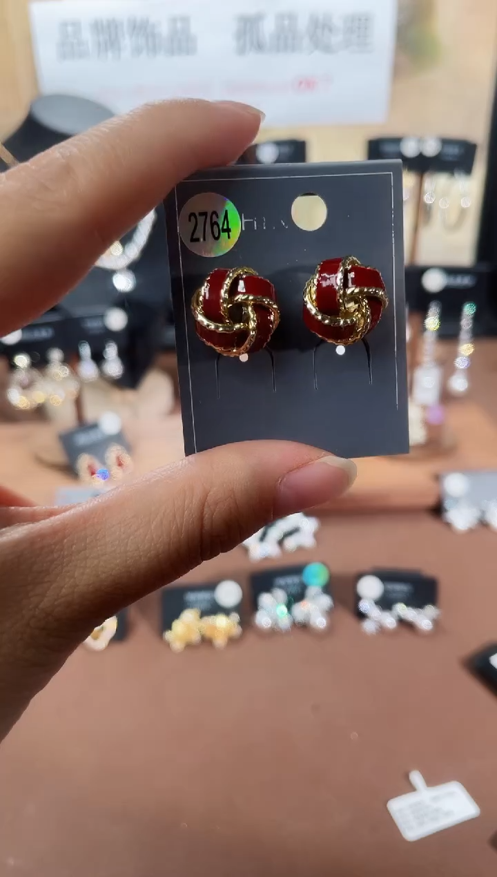 合金925银锆石萱2764