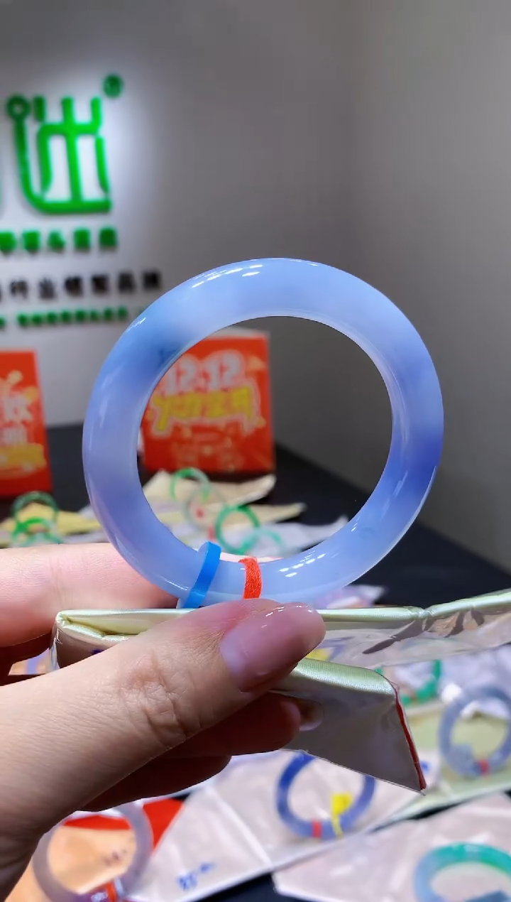未镶嵌手镯翡翠K330天然A货缅甸翡翠55