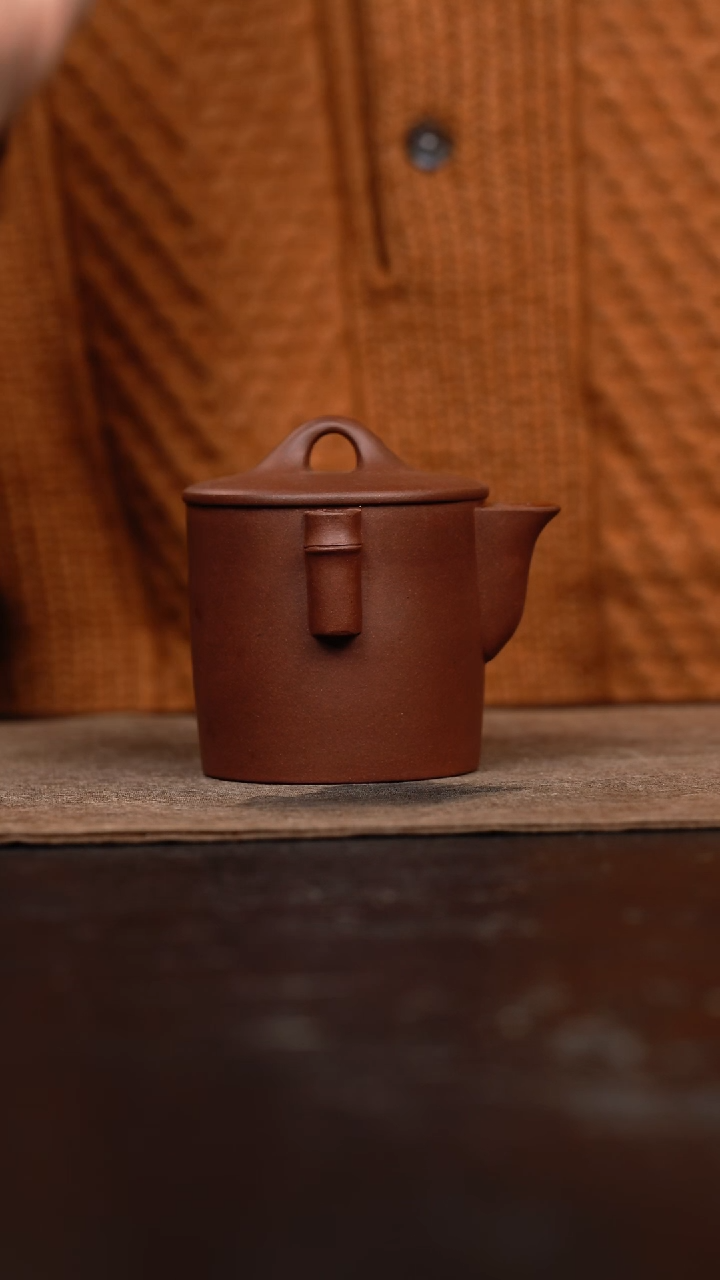 【闪购商品】紫砂茶壶早期竹节公道