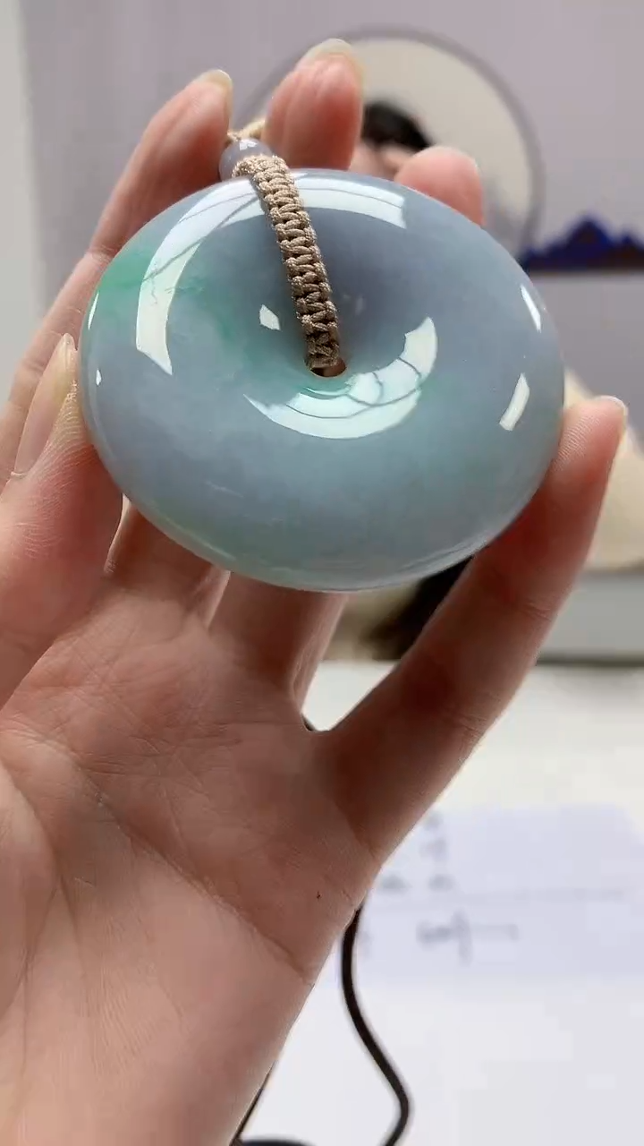 【闪购商品】定制翡翠未镶嵌0405zm-毛货挂件扣子167