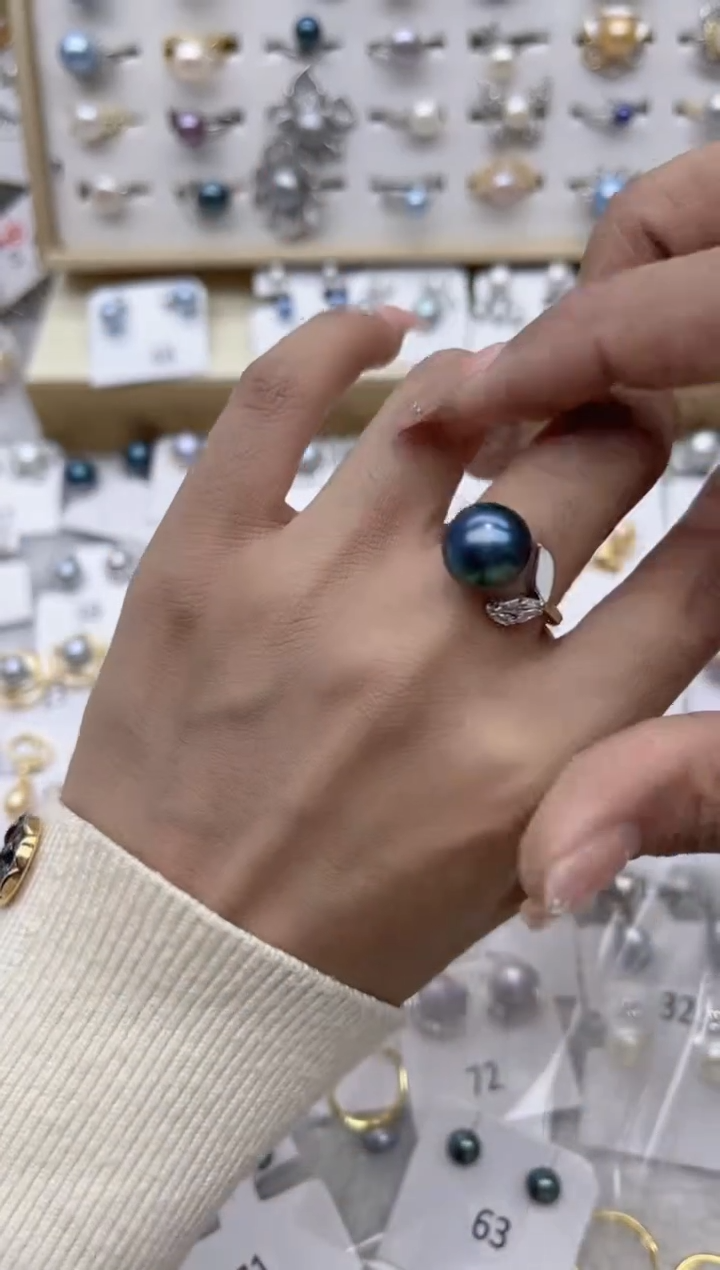 【闪购商品】淡水珍珠戒指合金53