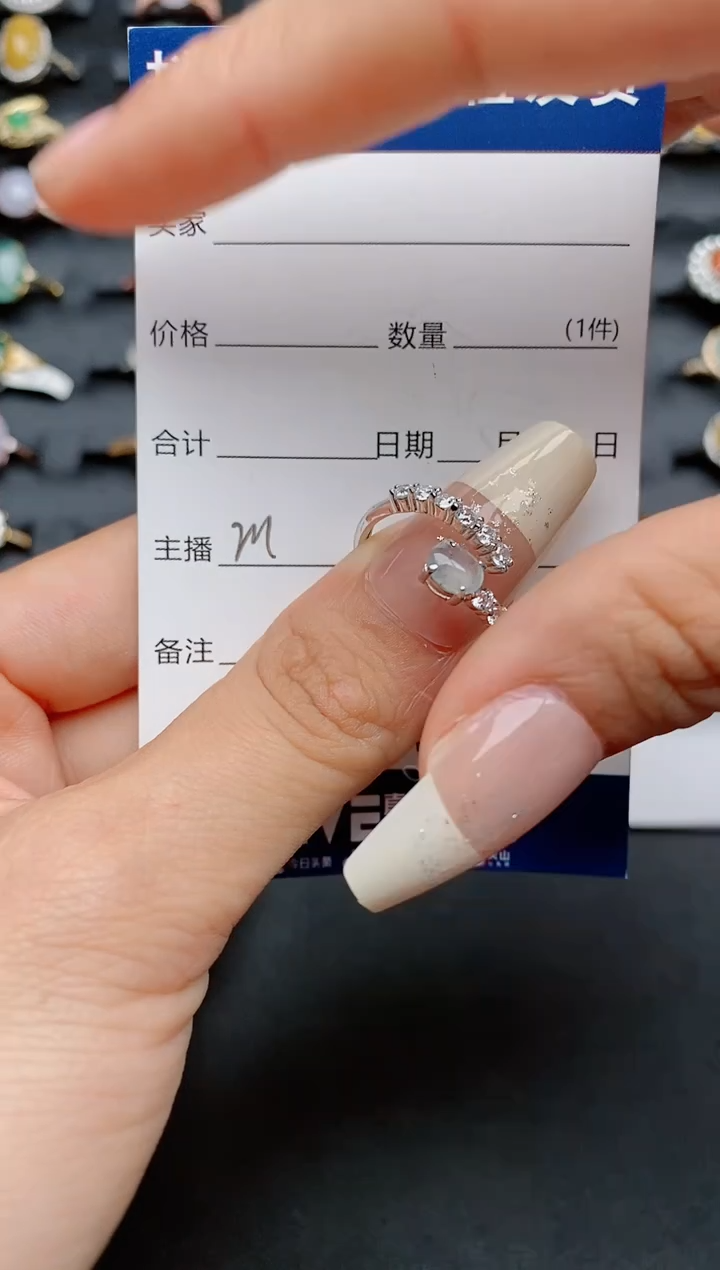 【闪购商品】翡翠戒指银S925镶嵌............