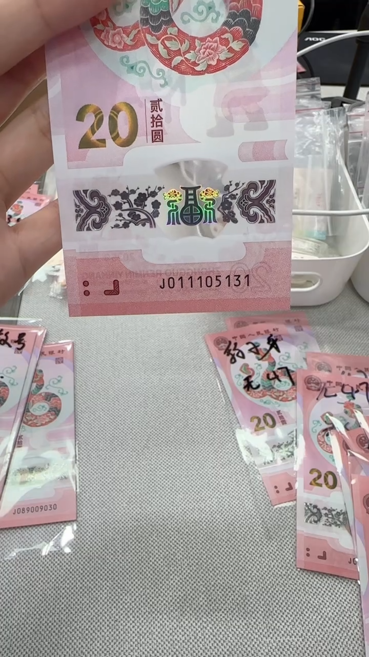 塑料蛇钞011105131     
