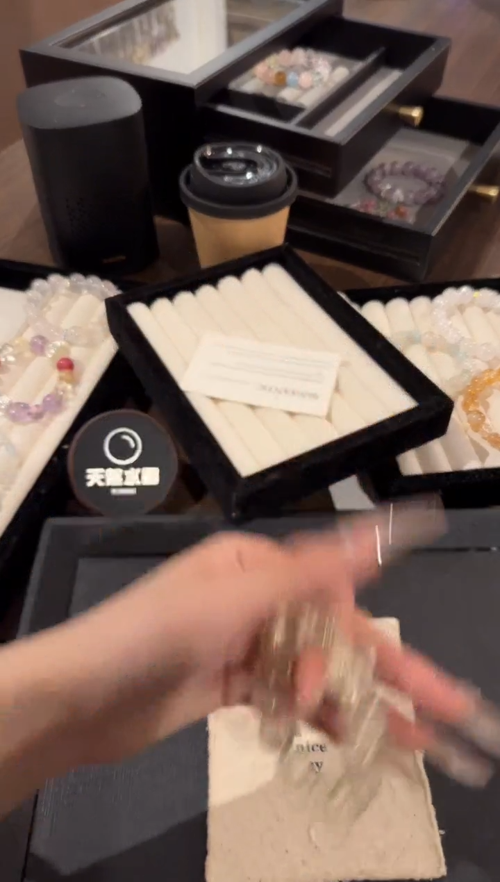 水晶手链合金柠檬黄阿赛x1494