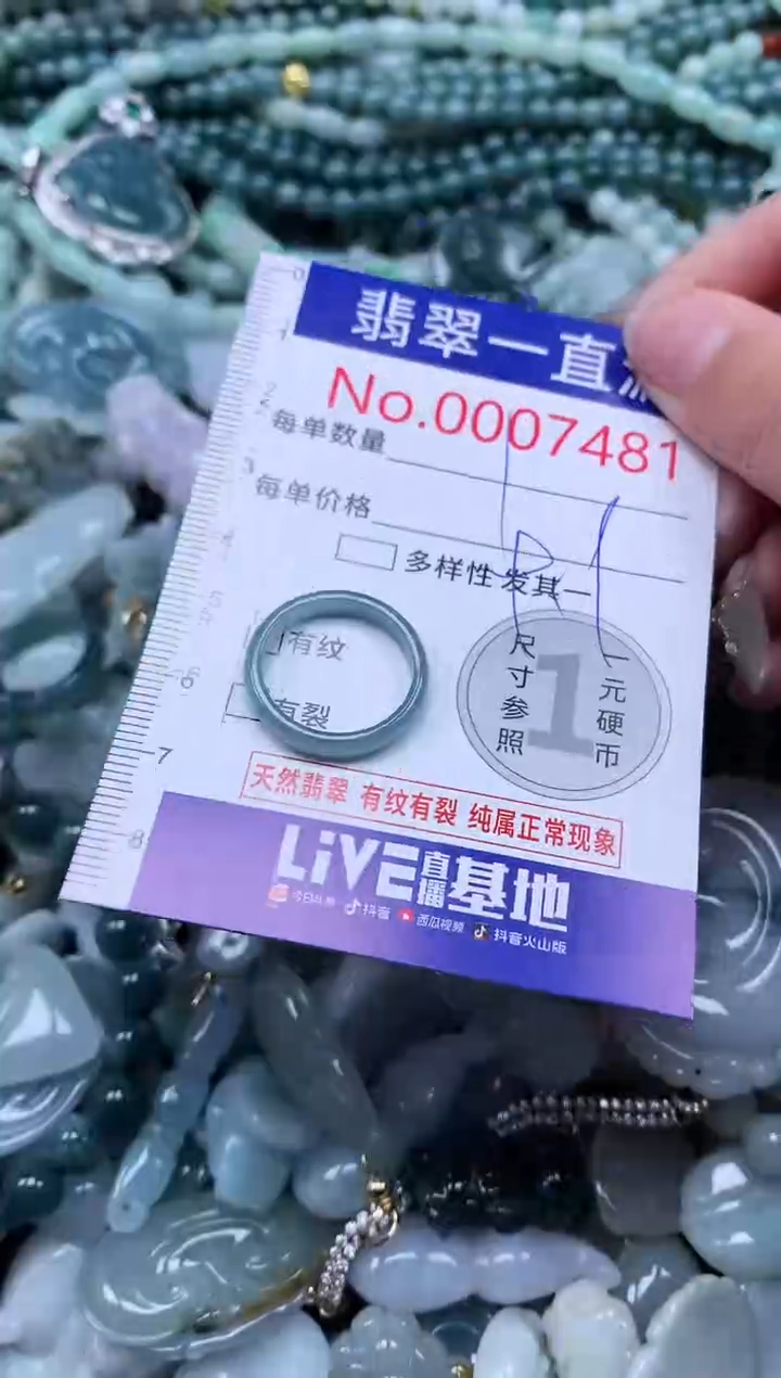 【闪购商品】翡翠吊坠(不含链)未镶嵌7481