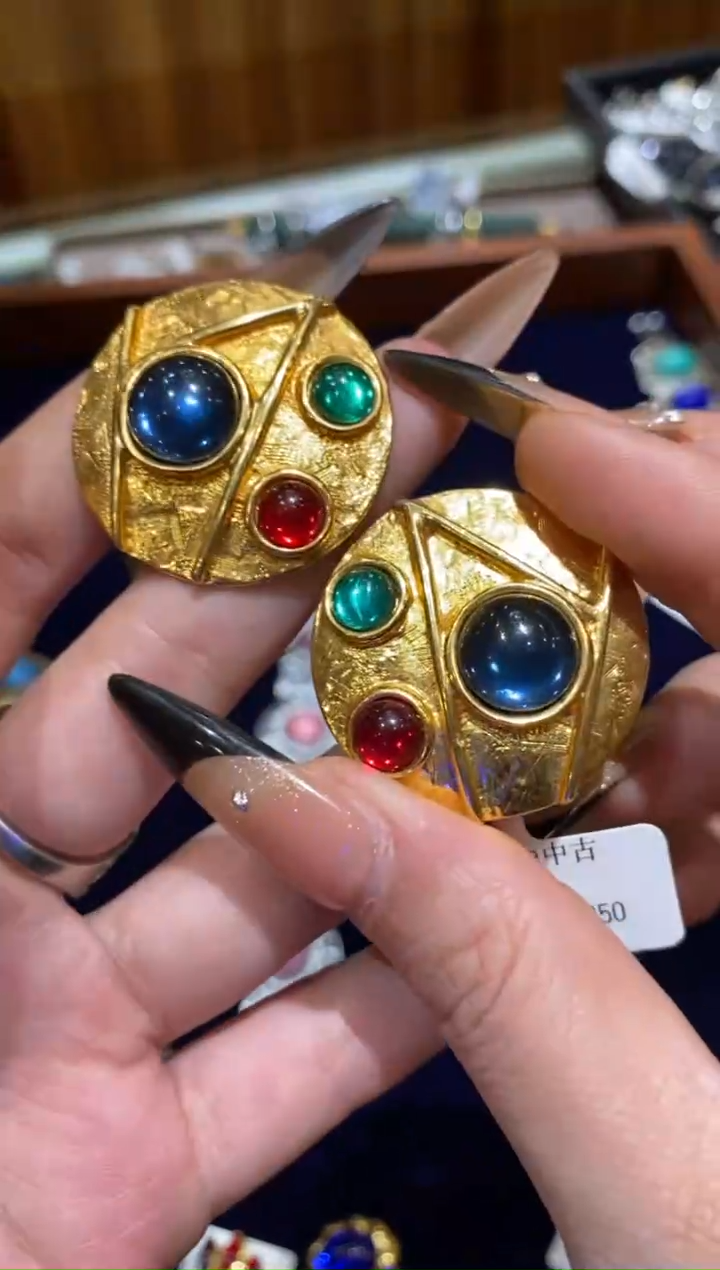 琉璃铜合金楚楚珠宝中古甄选不退换