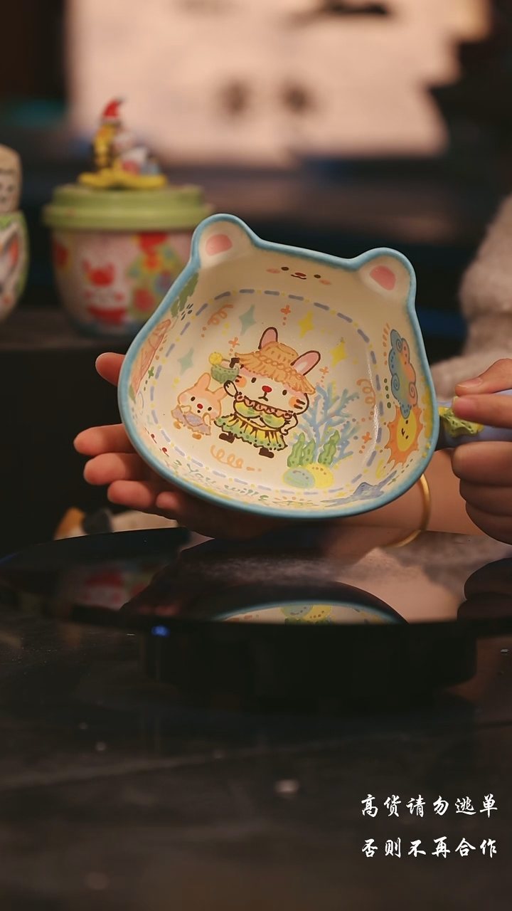 陶瓷景德镇可爱设计师款陶瓷 