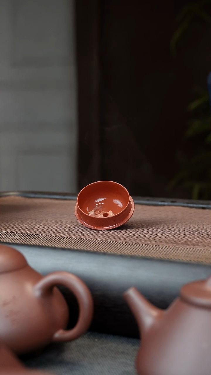 【闪购商品】紫砂茶壶底裂 水平 110CC 手工石磨 