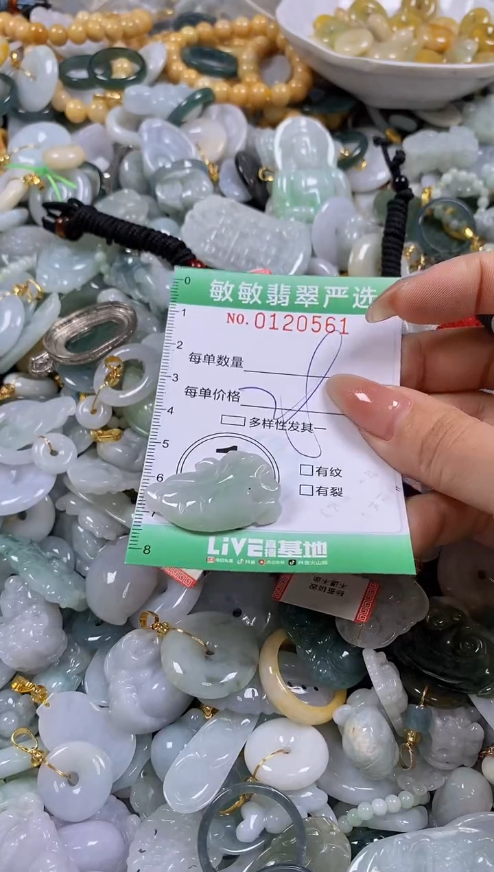 【闪购商品】翡翠颈饰未镶嵌闪购0120561