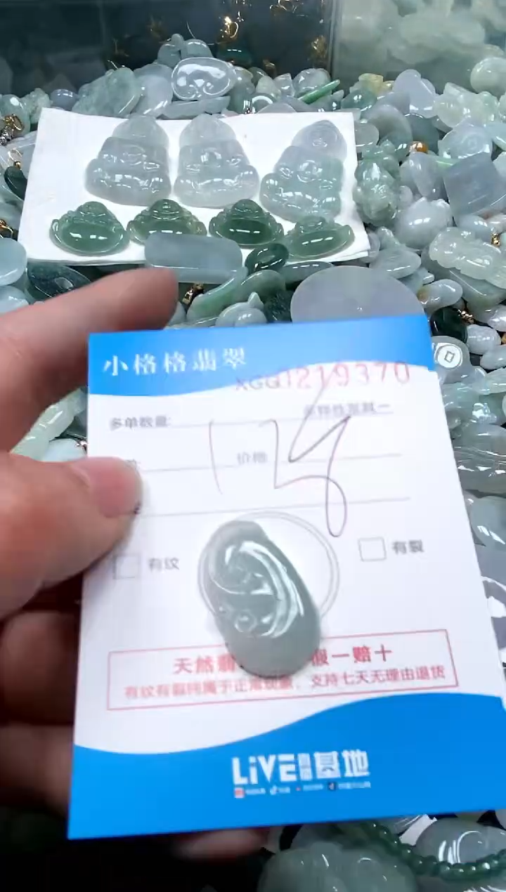 【闪购商品】翡翠颈饰未镶嵌闪购商品0219370