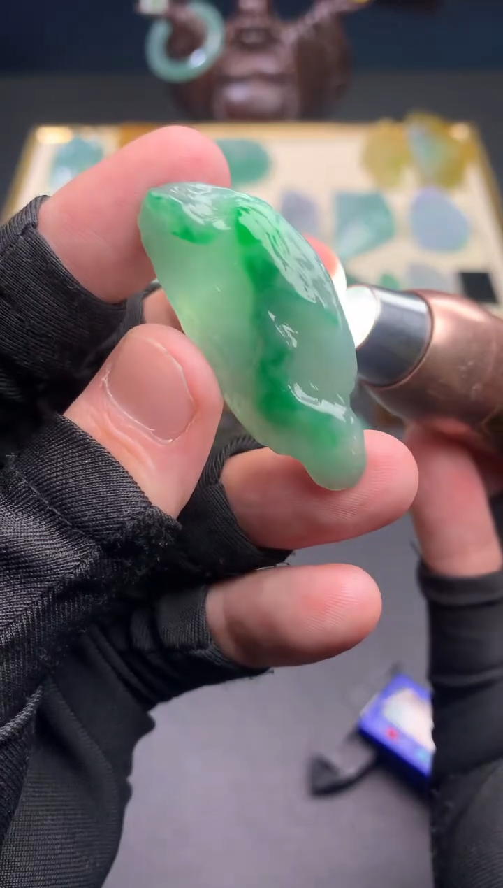 未镶嵌定制翡翠天然翡翠裸石（包工）