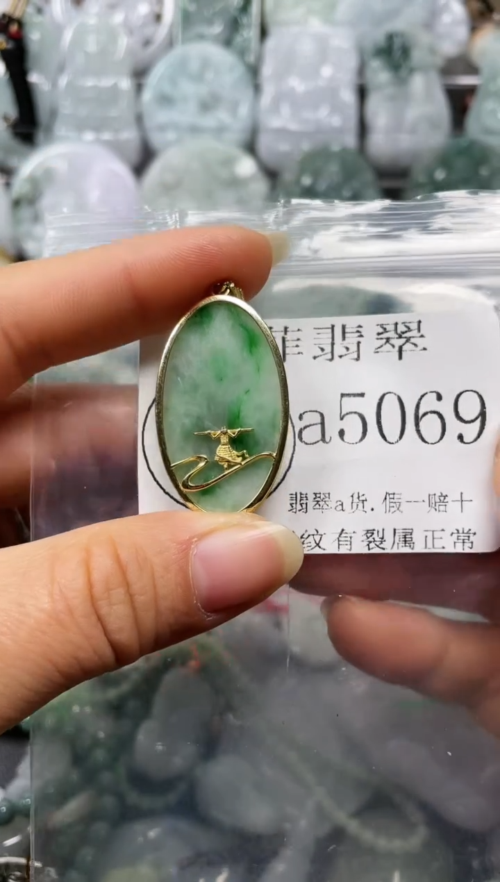 【闪购商品】翡翠颈饰未镶嵌闪购5069