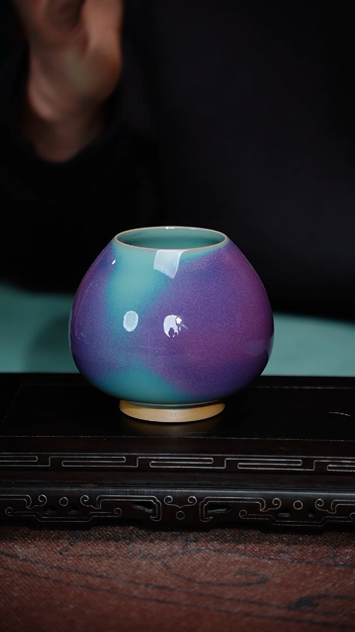 【闪购商品】91-1小鸡心罐（天青玫瑰紫 简包）