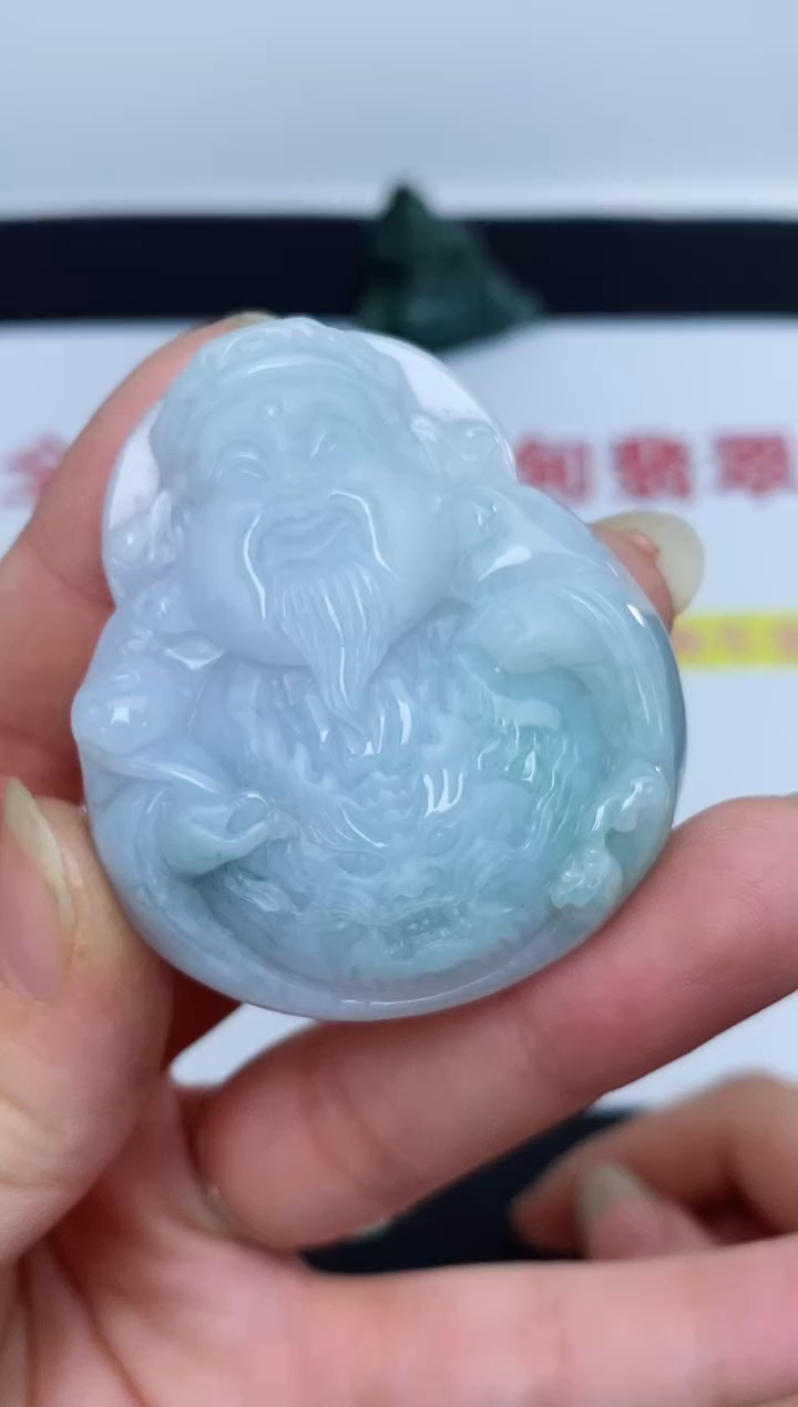 【闪购商品】翡翠颈饰未镶嵌财爷13440