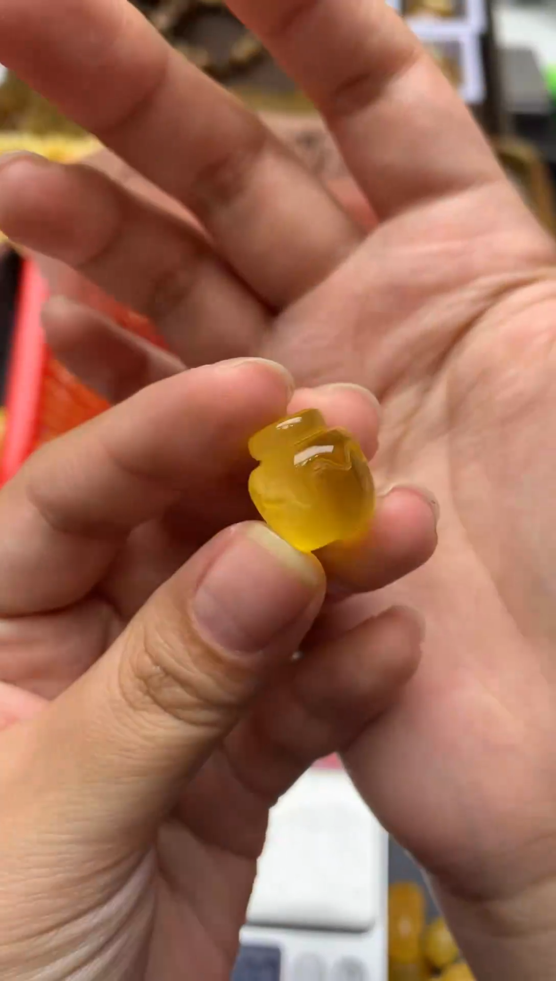 【闪购商品】琥珀珠宝奇石未镶嵌079琥珀蜜蜡 微瑕