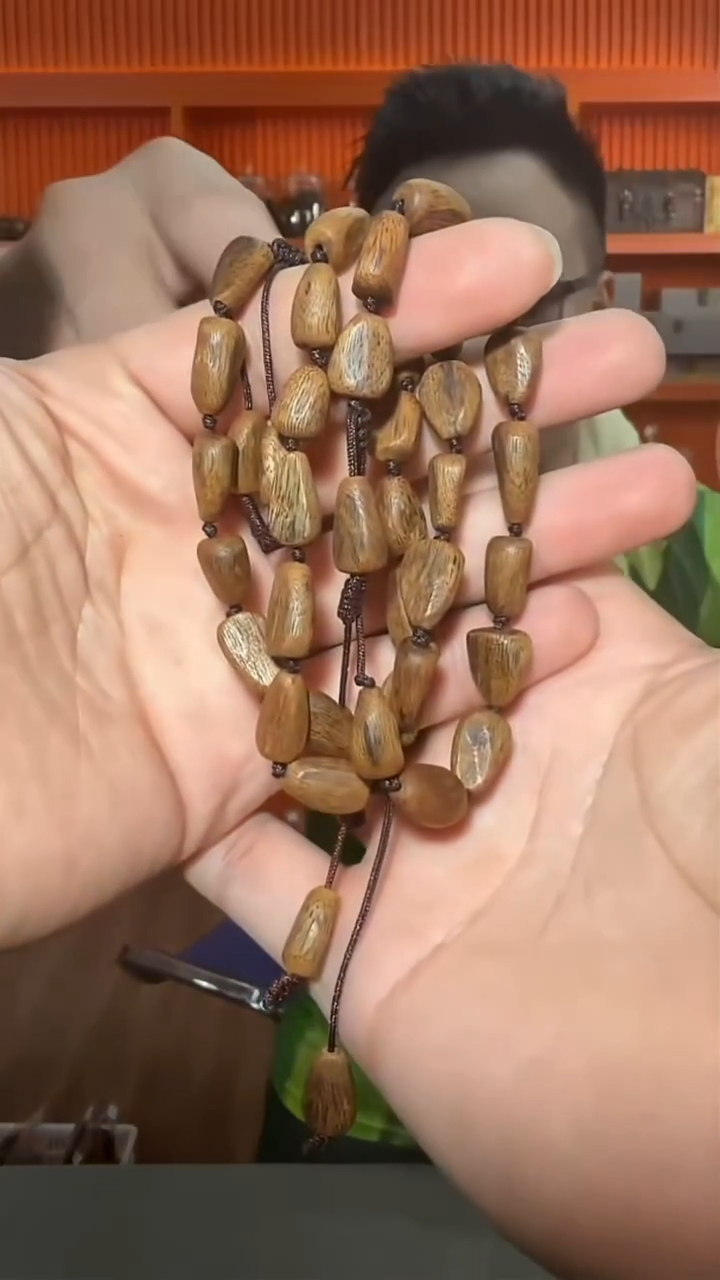 沉香手串225号单圈惠安红土多样性发一