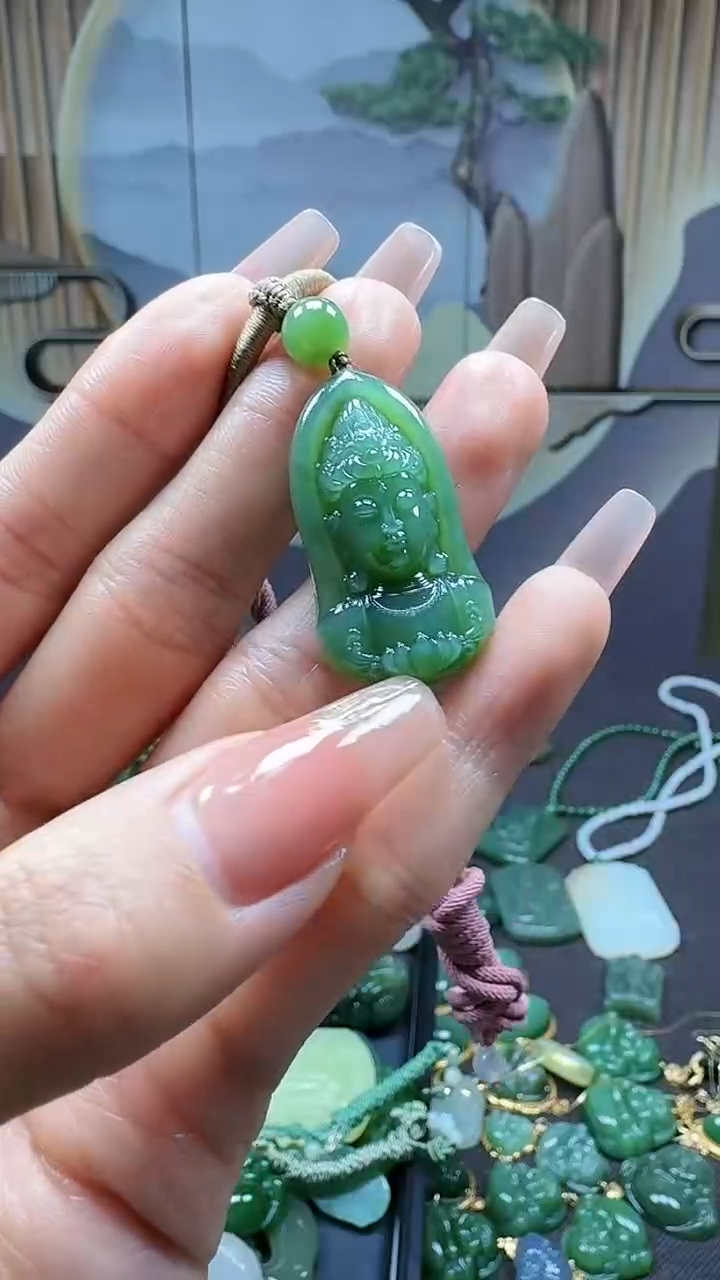 【闪购商品】和田玉挂件未镶嵌1