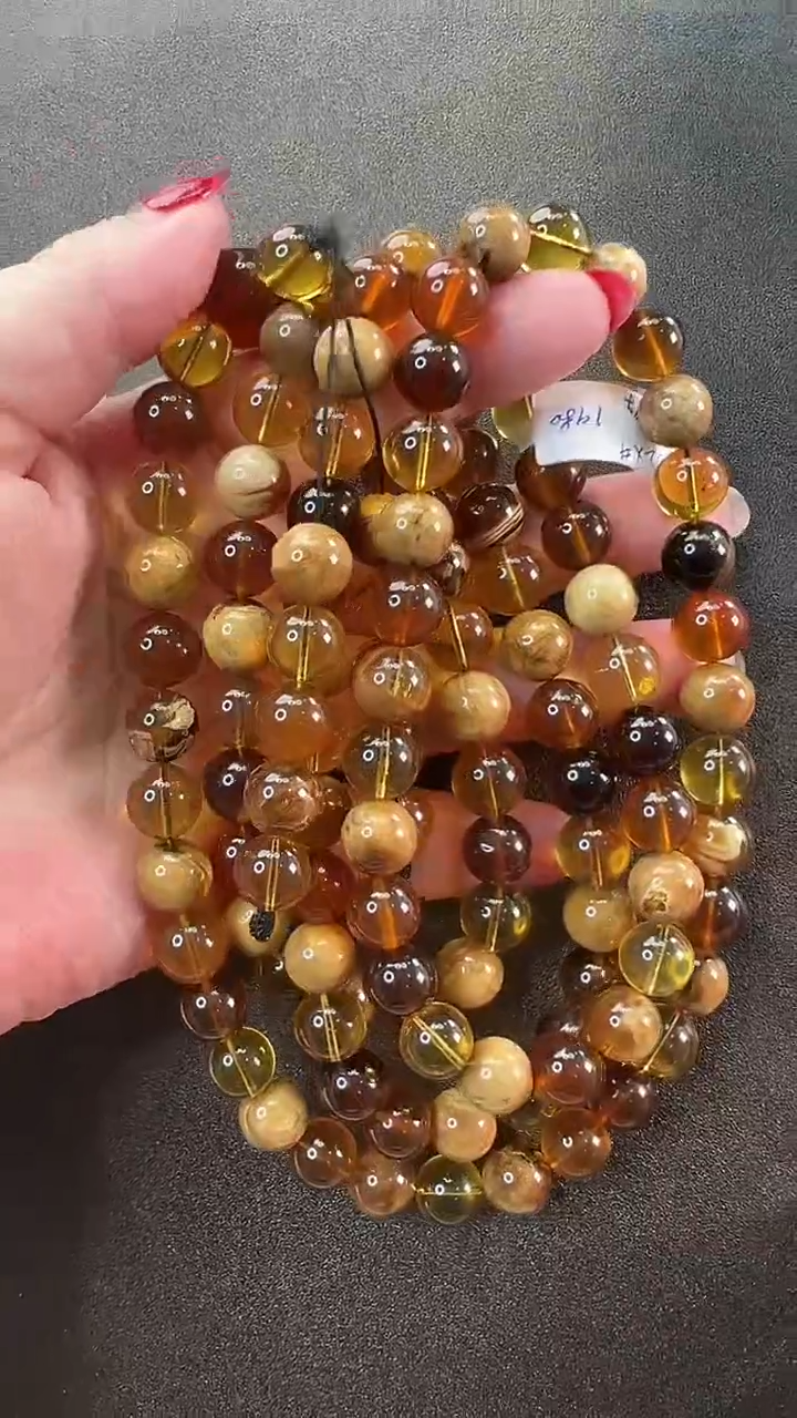 【闪购商品】琥珀颈饰未镶嵌项链