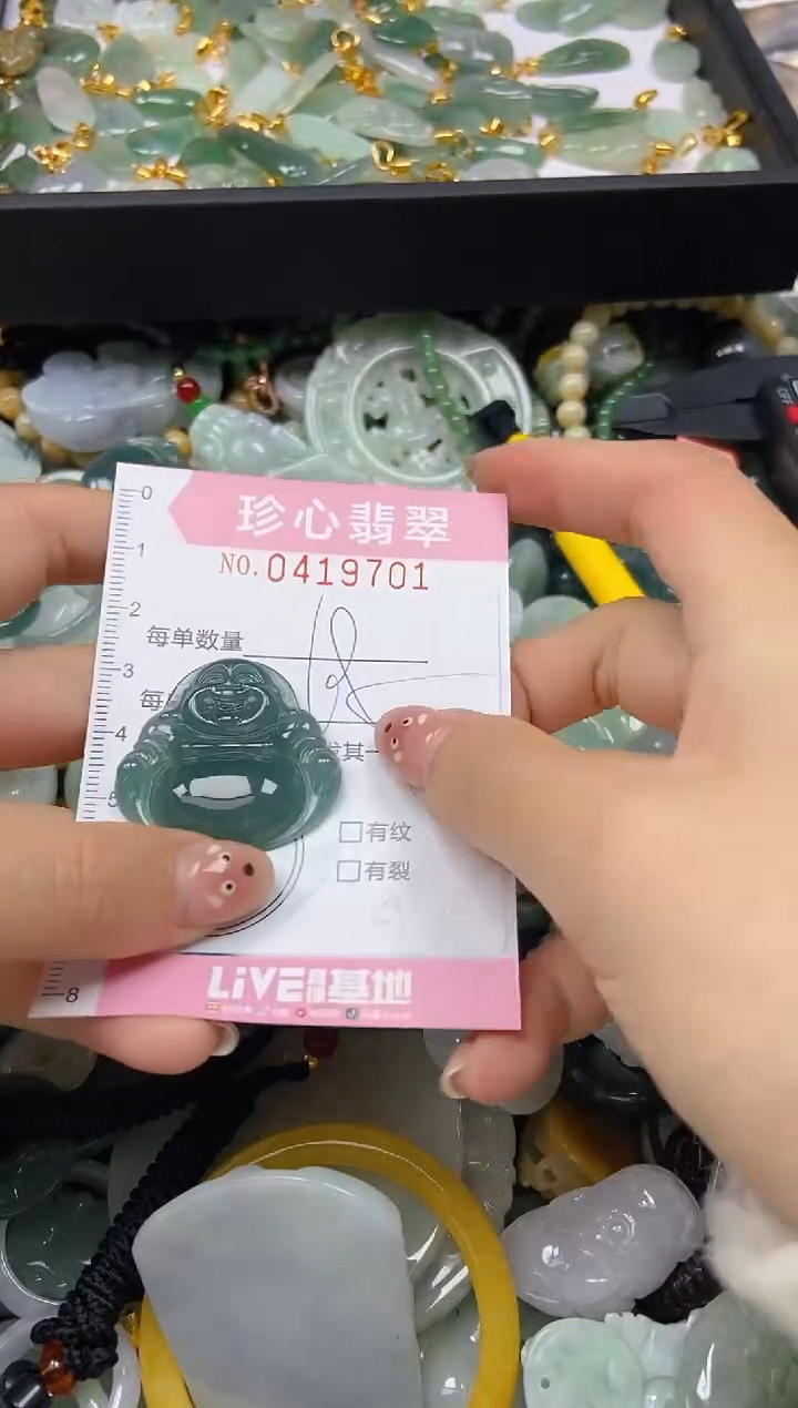 颈饰未镶嵌翡翠闪购0419701