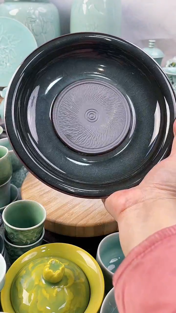 【闪购商品】特价 微瑕 慧仙青瓷