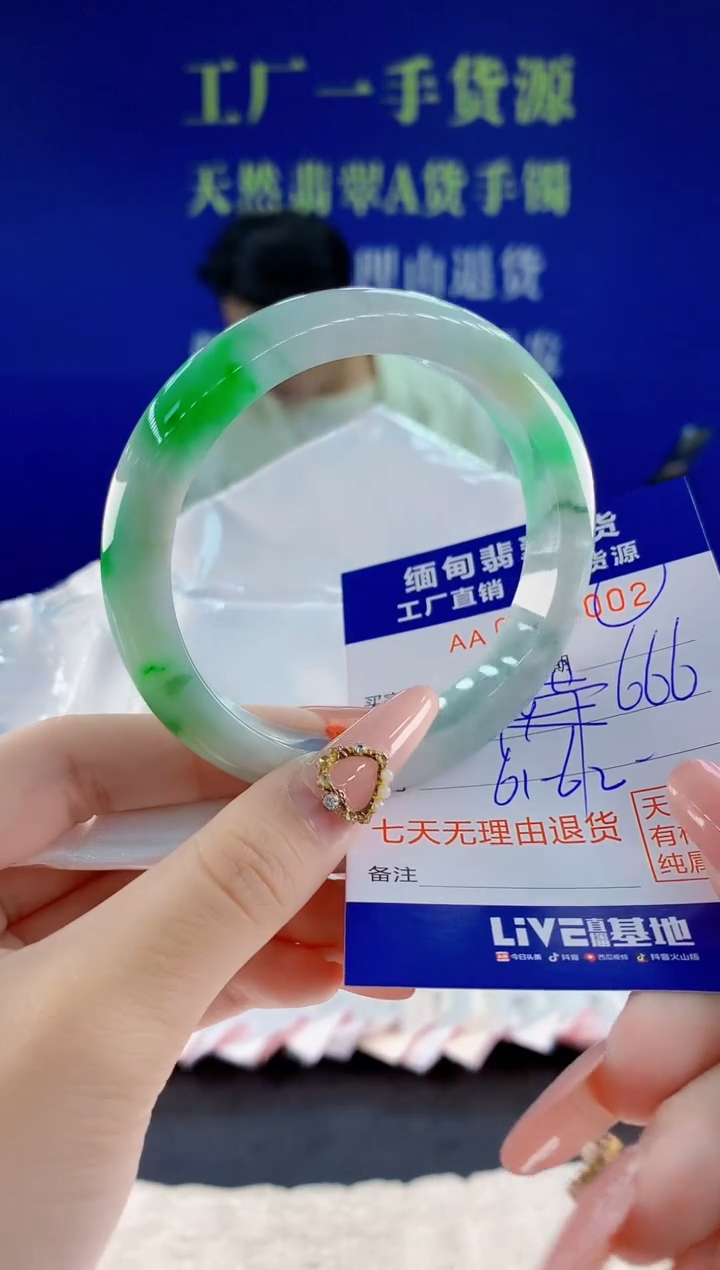 未镶嵌手镯翡翠02天然翡翠A货