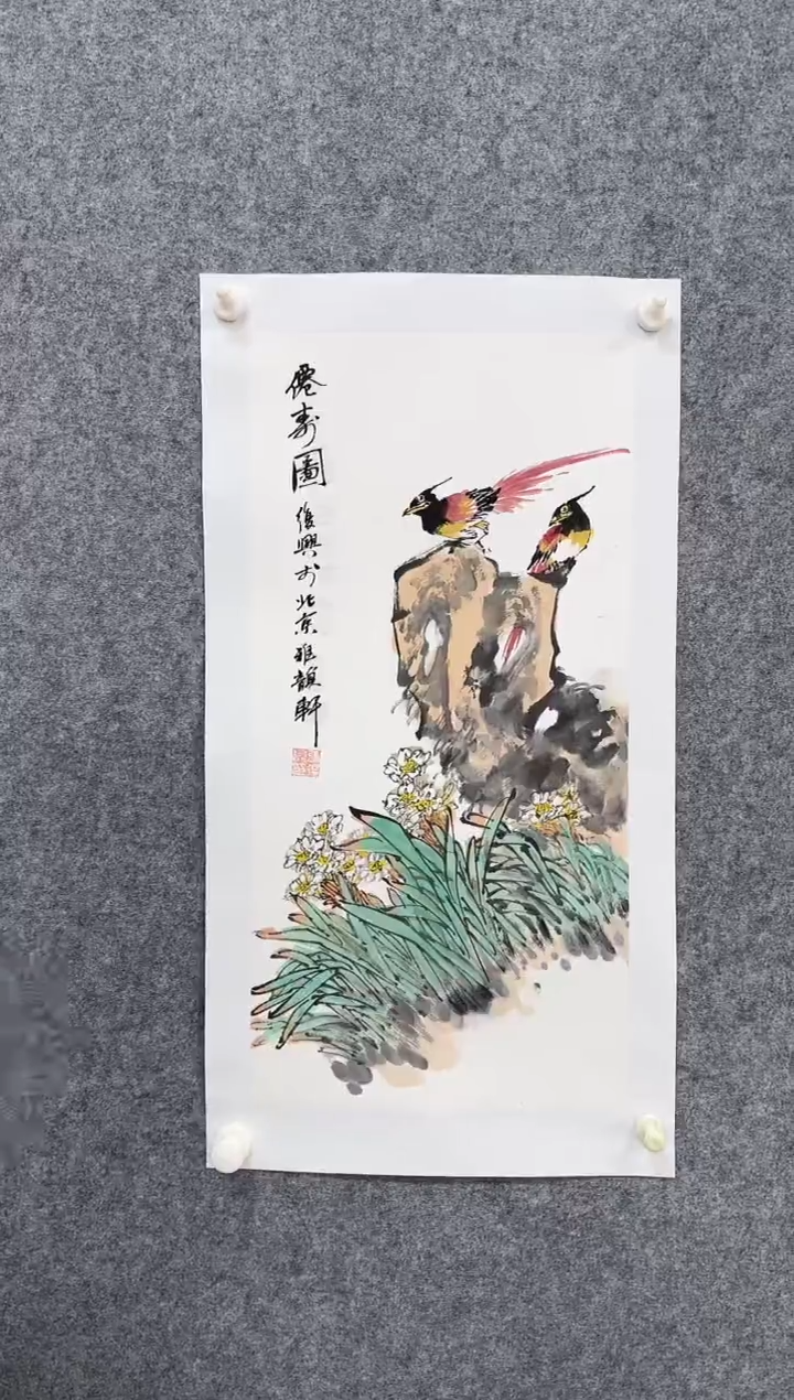 国画ST-ZFX老师绘画作品