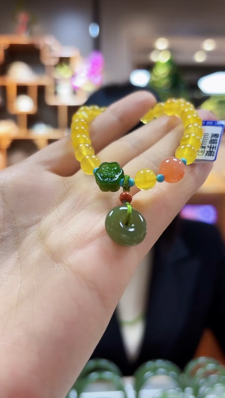 【闪购商品】蜜蜡颈饰未镶嵌手链