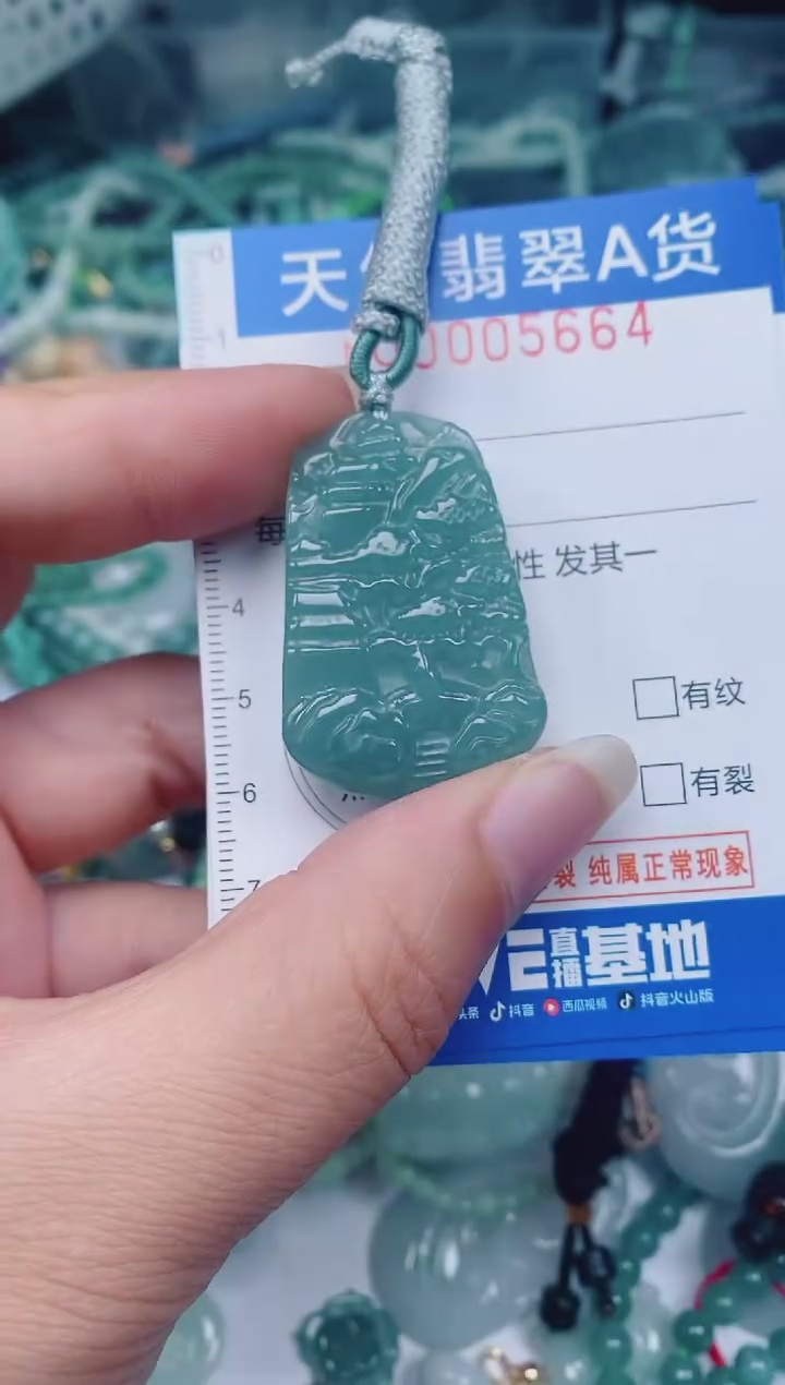 颈饰未镶嵌翡翠00005664