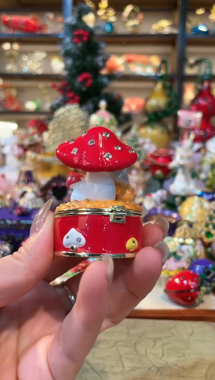 【闪购商品】 珐琅彩精致首饰盒