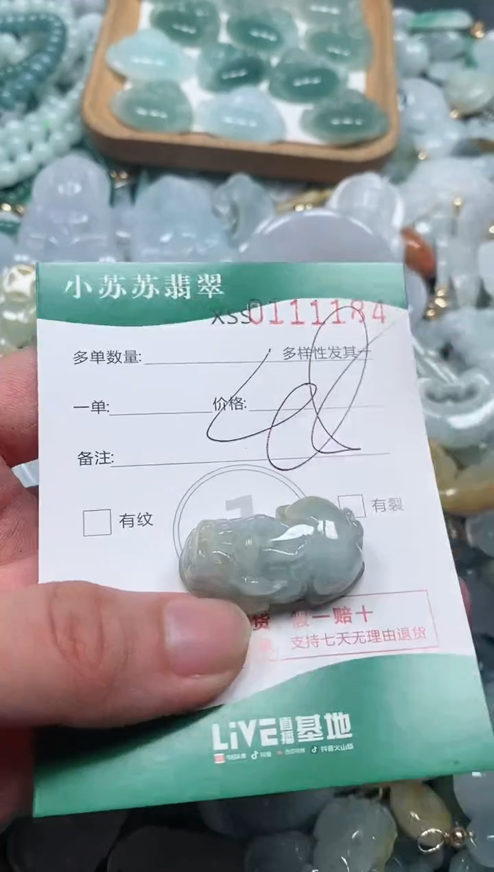 【闪购商品】翡翠颈饰未镶嵌闪购商品0111184
