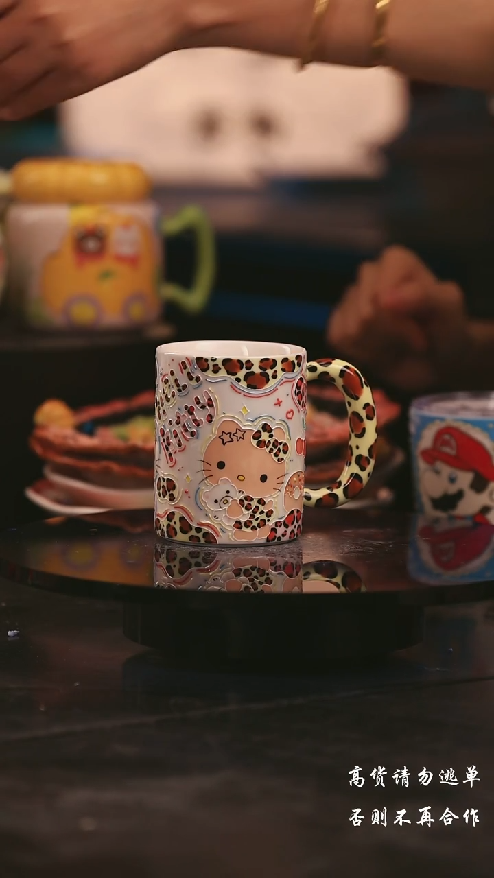 陶瓷景德镇可爱设计师款陶瓷 