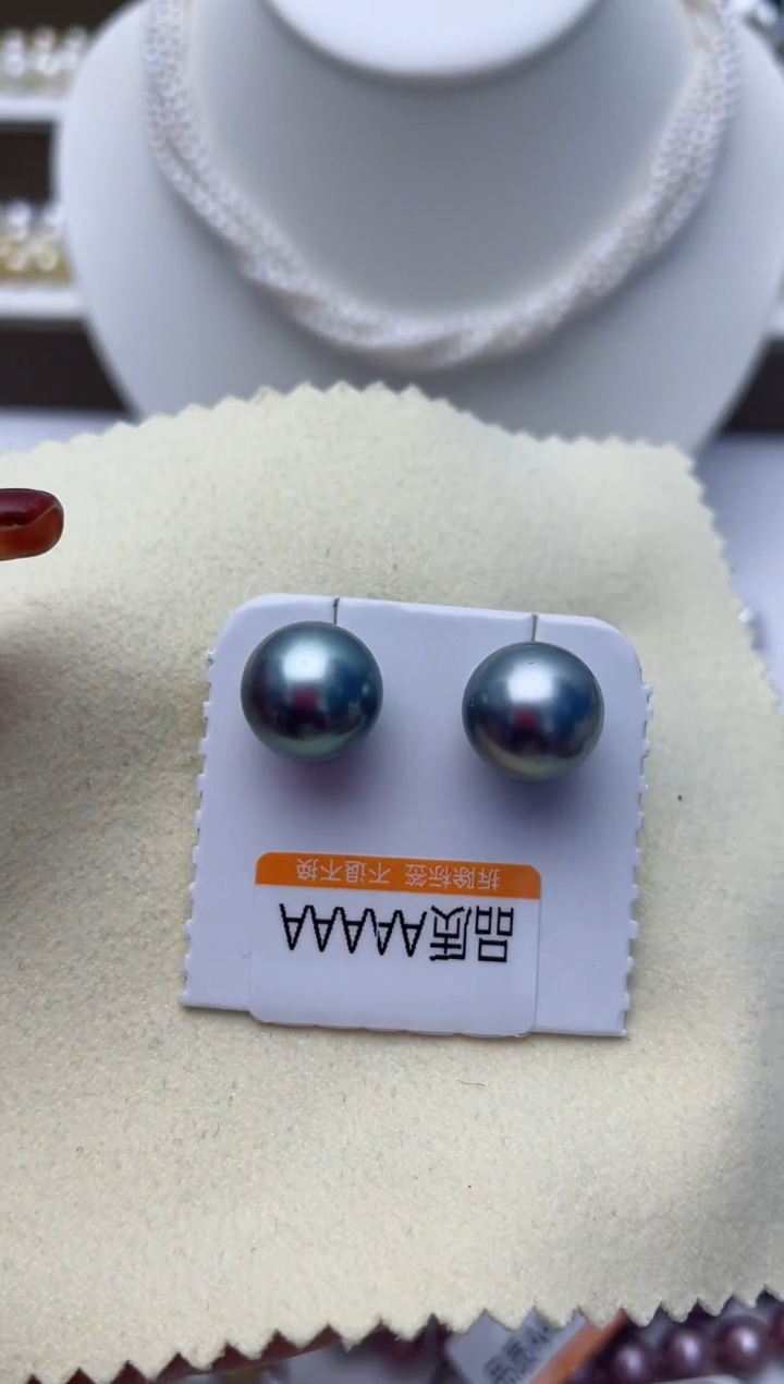 【闪购商品】海水珍珠耳饰18K金镶嵌W102