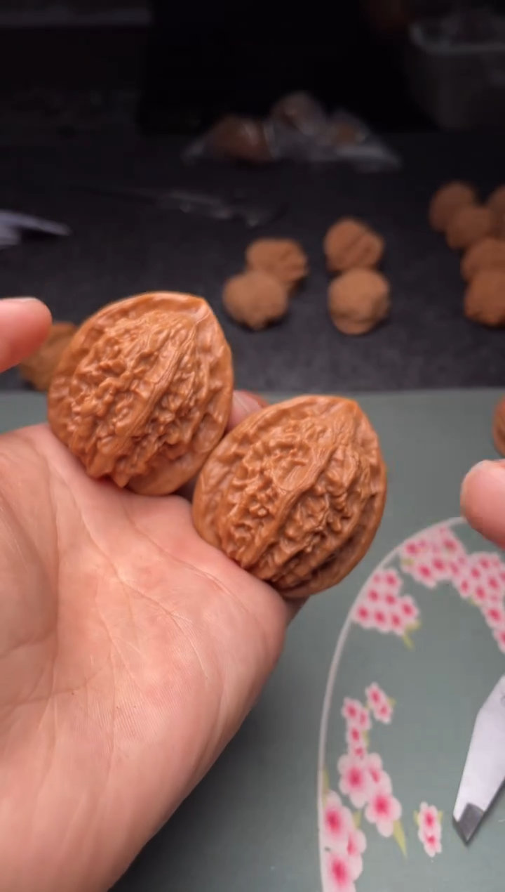 把件文玩核桃a226   大红袍   42尺