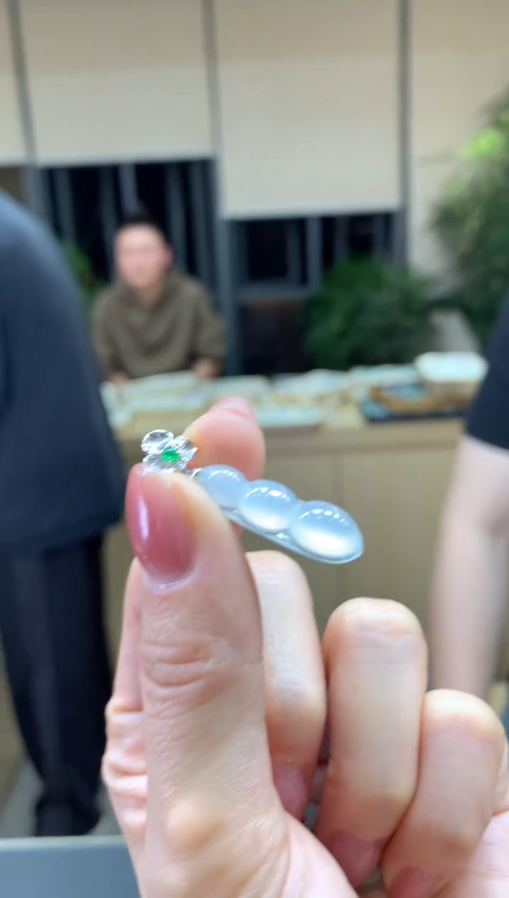 【闪购商品】翡翠颈饰18K金镶嵌|不退不换