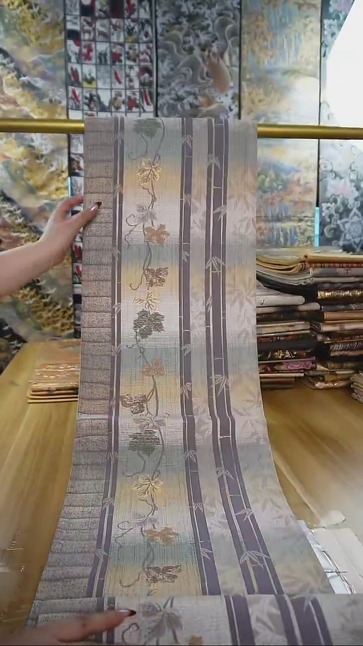 【闪购商品】织绣织锦25全通竹叶