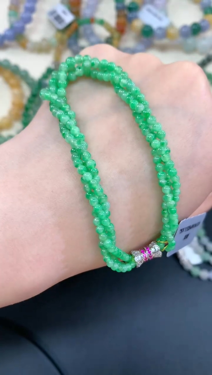 【闪购商品】翡翠手串未镶嵌A780|7980