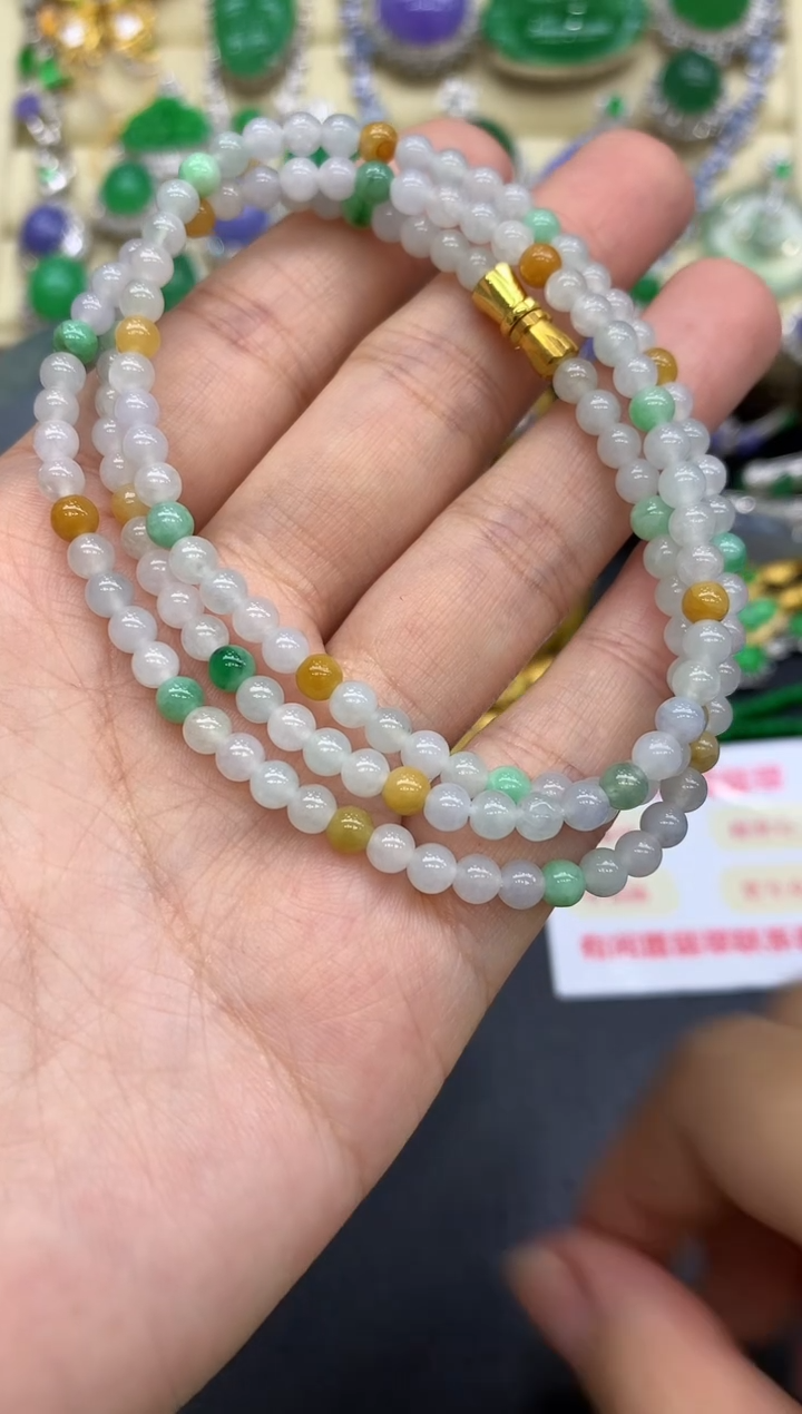 颈饰未镶嵌翡翠175-中国好珍宝