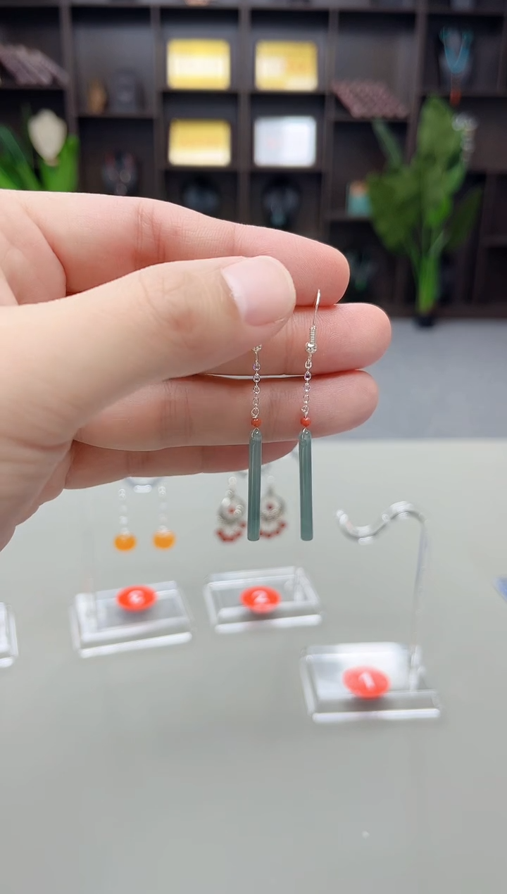 未镶嵌翡翠耳饰320000