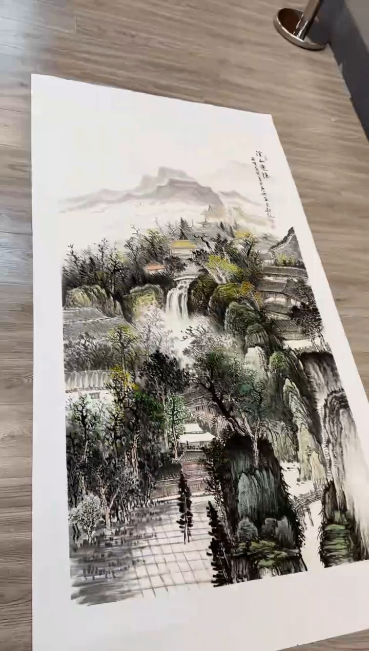 国画59赵隆轩美术馆李庆兴老师作品