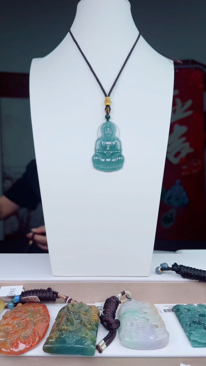 颈饰未镶嵌翡翠多样性发其一79472