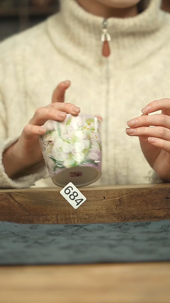 设计师手作款！！十七设计师猪口杯